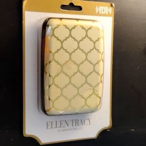 Ellen Tracy Aluminum Wallet
